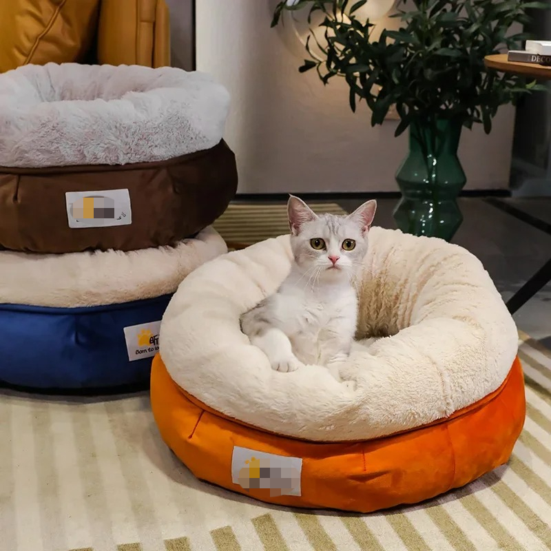 Fleece Sleep Bag - Velvet Plush Cat Bed Cat Basket