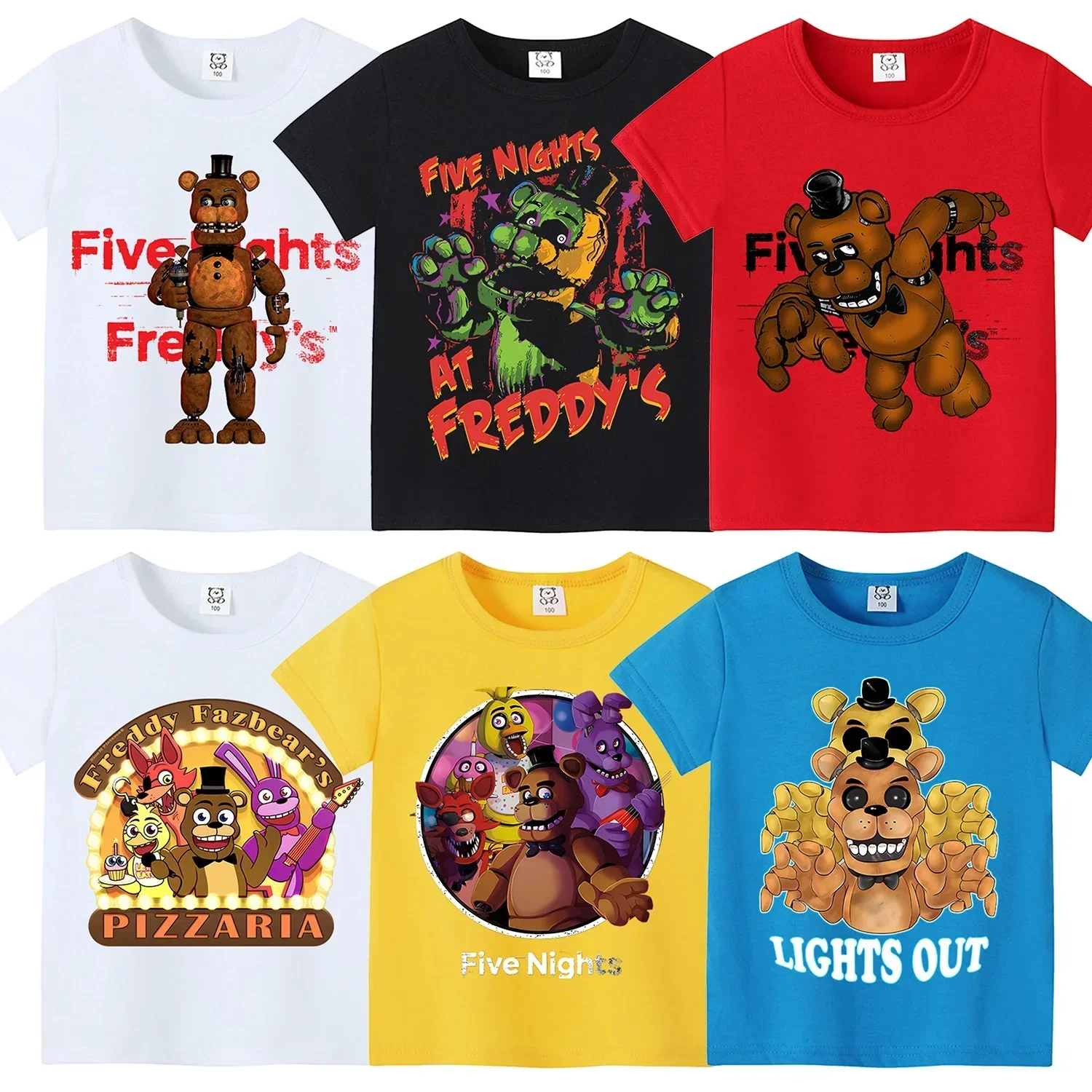 Baby Clothing Patterns - Five Nights Freddys Theme Short Shirt