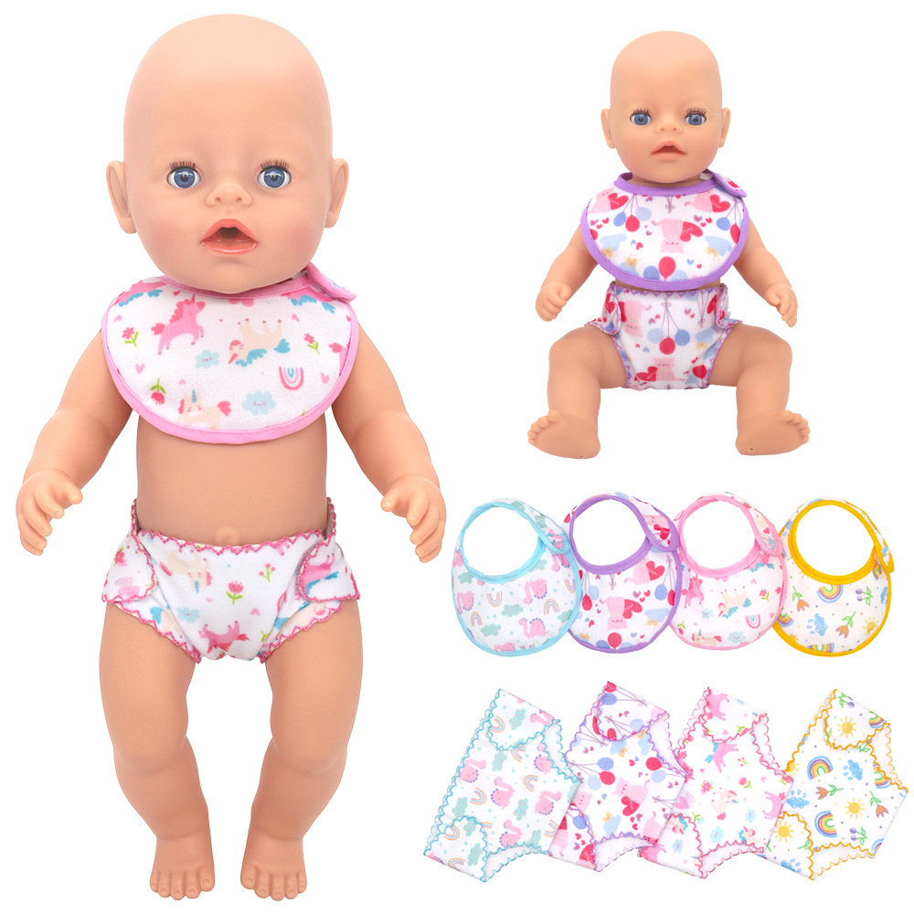 Baby Clothing Items - 14-18 Inch Newborn Baby Doll Underwear