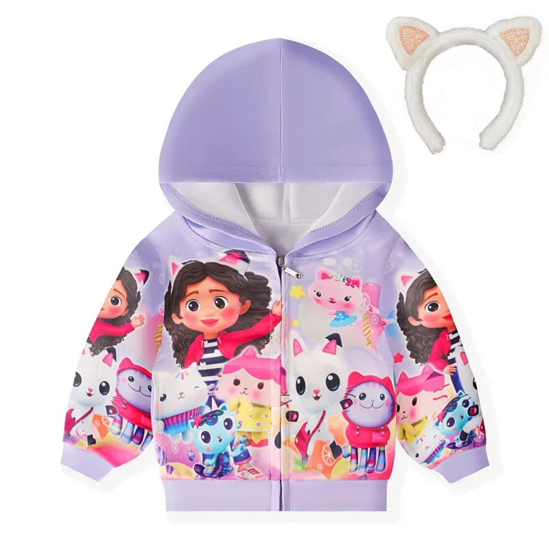 Baby Clothing For Girls - 2026 'S Dollhouse Cosplay Cat Hoody