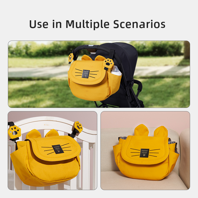 Sunveno Cat Diaper Bag Large C - Baby Clothing Hamper recension och pris