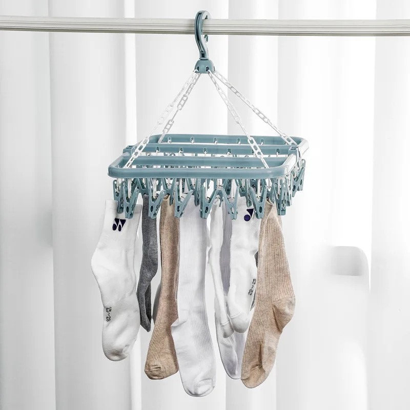 Clothes Drying Hanger with 32  - Baby Clothing Drying Rack recension och pris