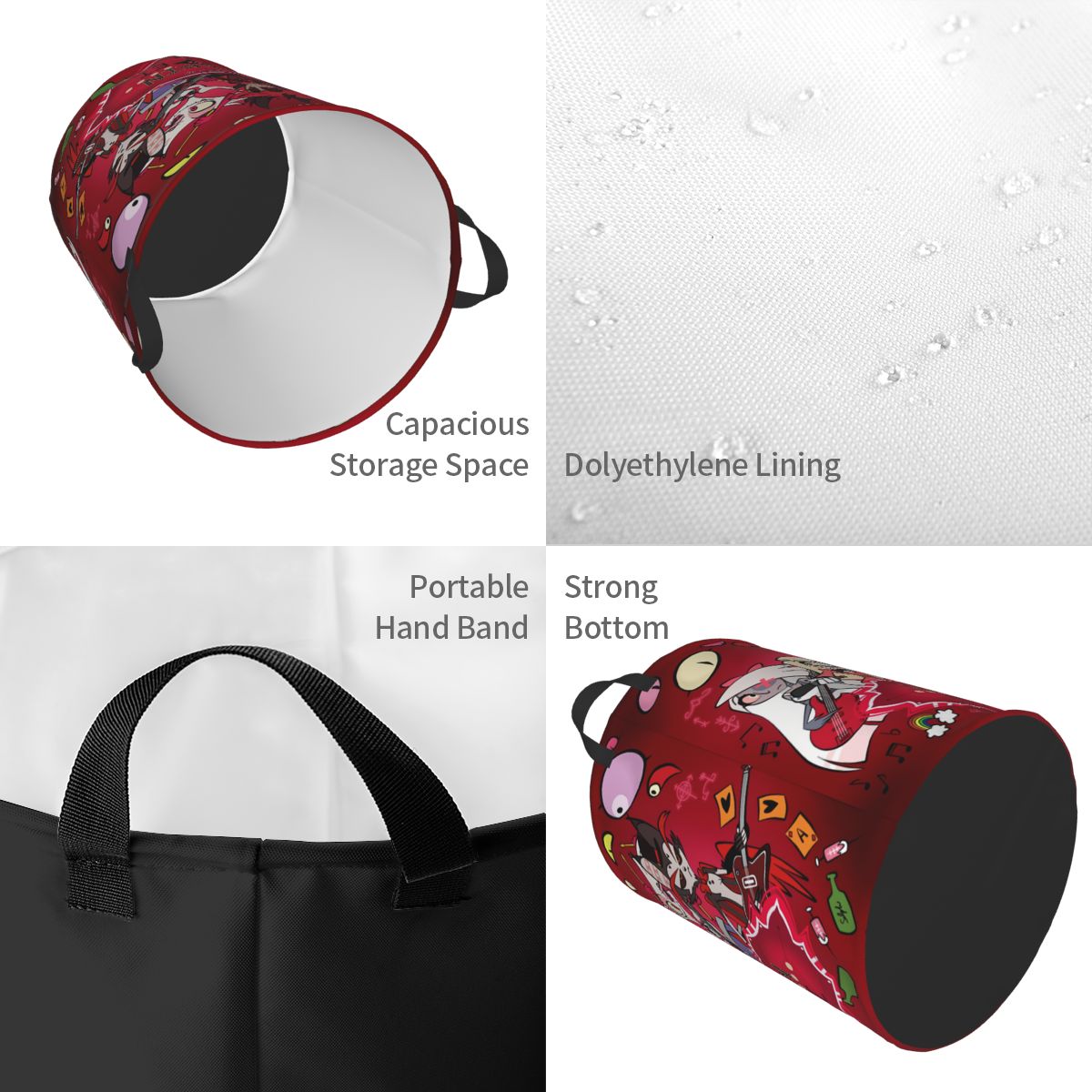 Anime H-Hazbin Hotels Laundry  - Baby Clothing Hamper recension och pris