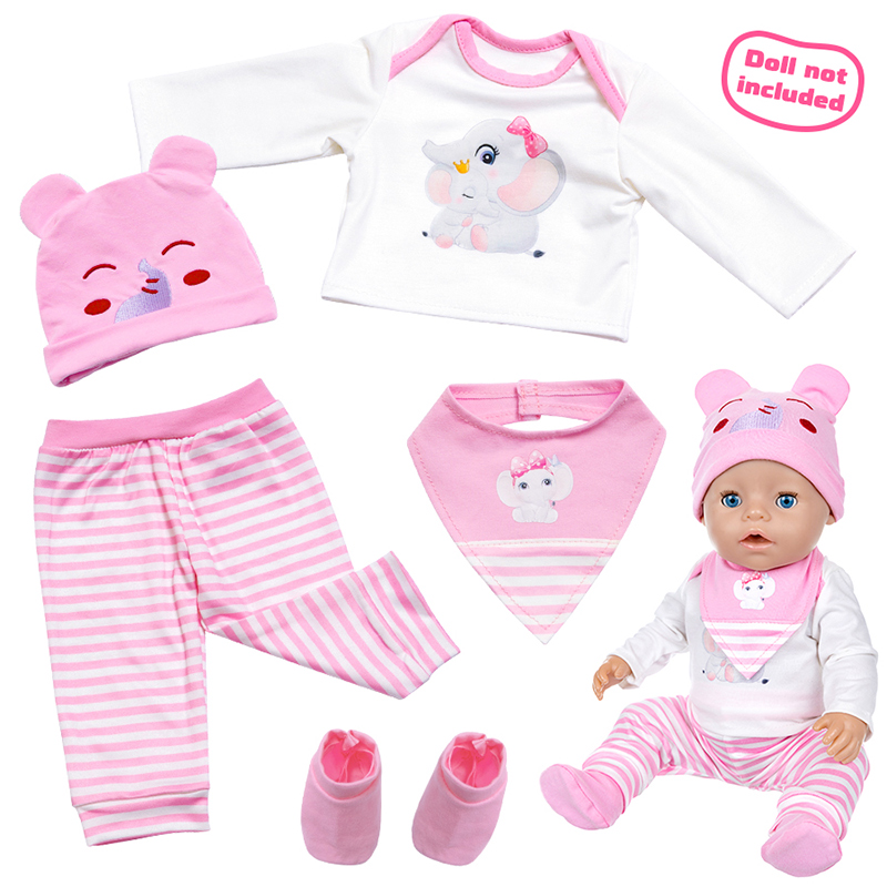 Doll Clothes Set for 16-18 Inc - Baby Clothing For Girls recension och pris