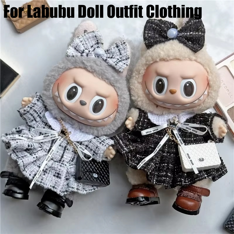 15 17cm For Labubu Doll Adorab - Baby Clothing Items recension och pris