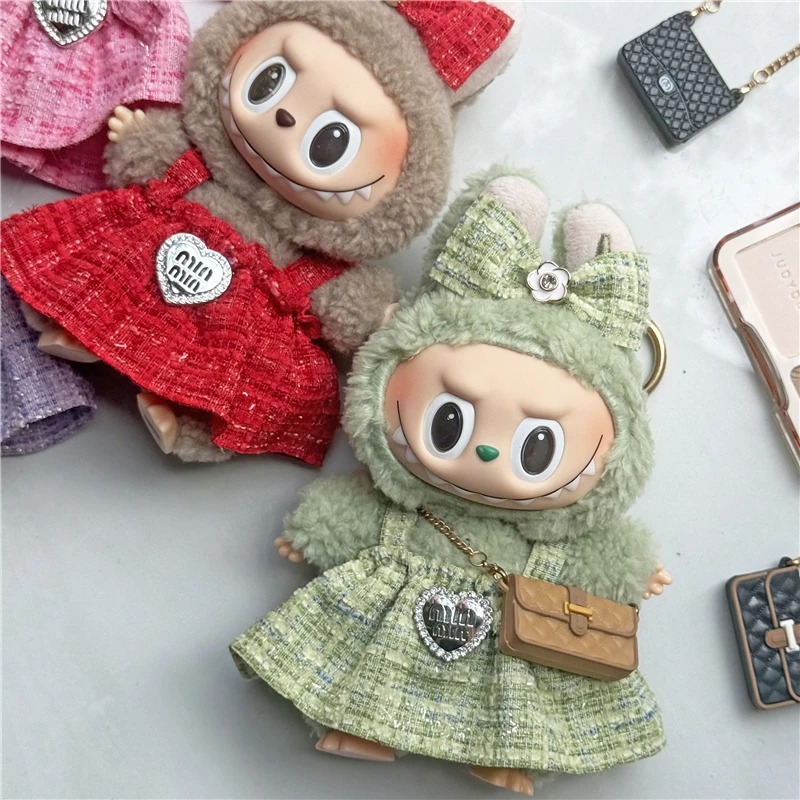 15 17cm For Labubu Doll Adorab - Baby Clothing Items recension och pris