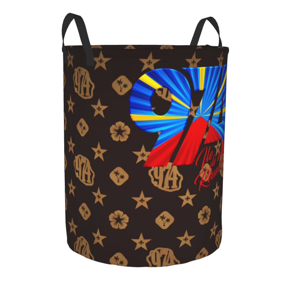 974 Reunion Island Logo Laundr - Baby Clothing Hamper recension och pris