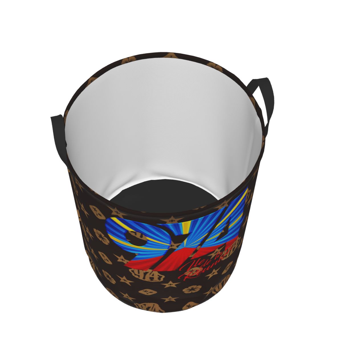 974 Reunion Island Logo Laundr - Baby Clothing Hamper recension och pris