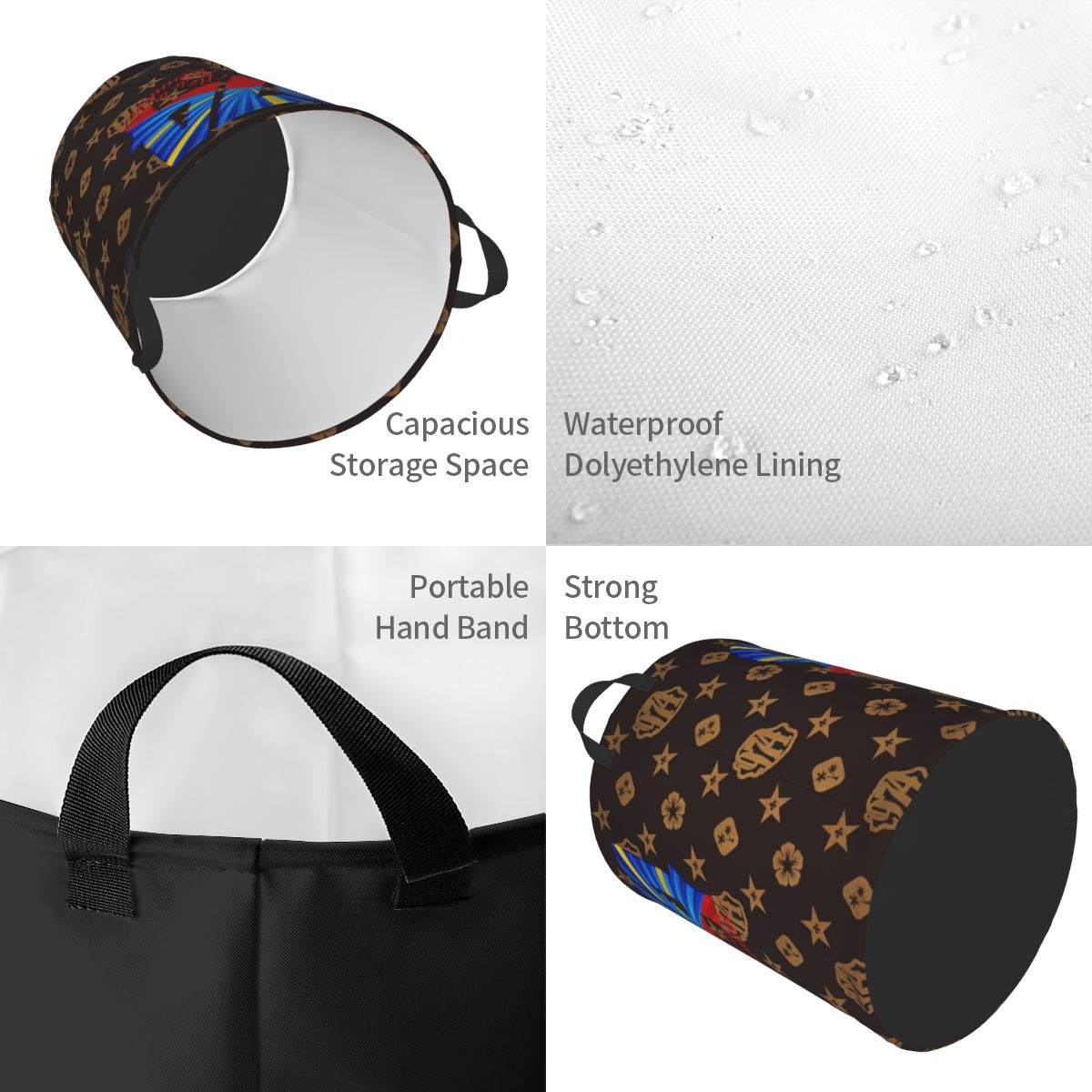 974 Reunion Island Logo Laundr - Baby Clothing Hamper recension och pris