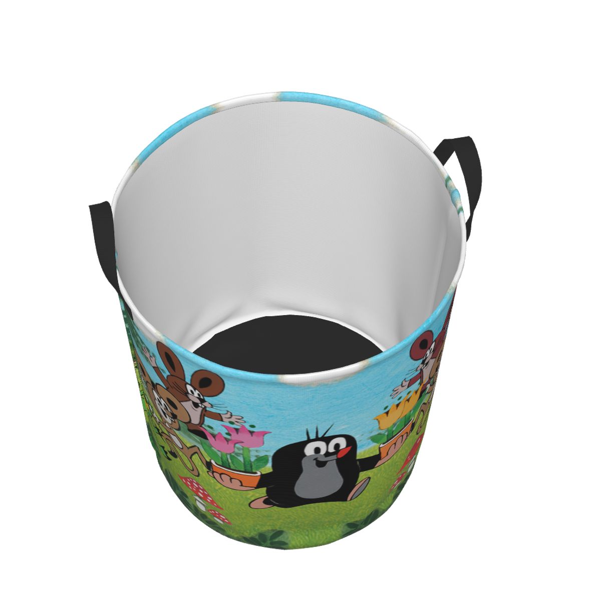 Happy Mole Laundry Basket Coll - Baby Clothing Hamper recension och pris