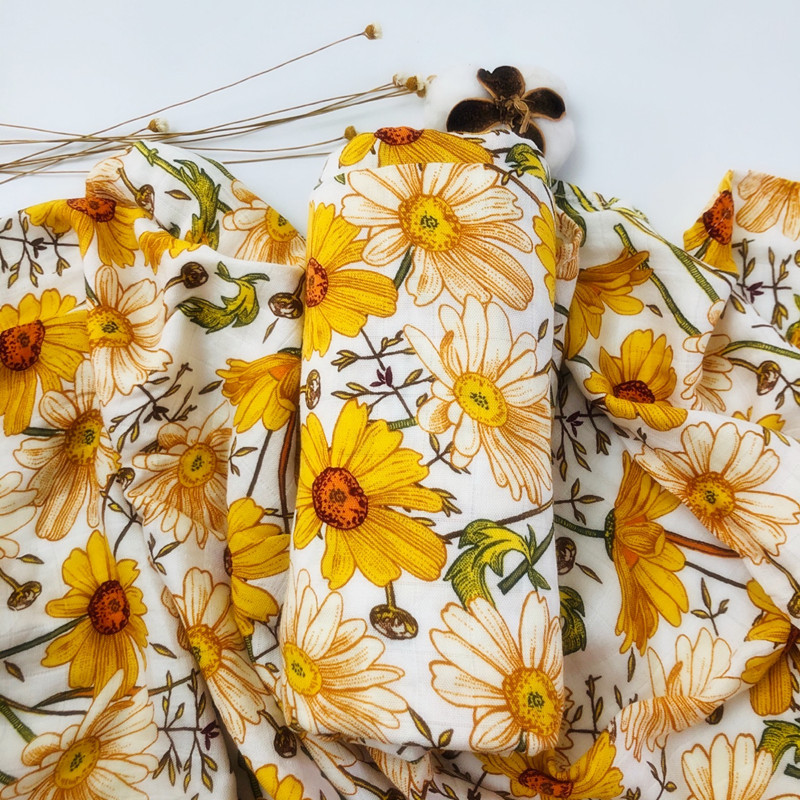 70% Bamboo 30% Cotton Baby Bla - Muslin Swaddle Wrap recension och pris