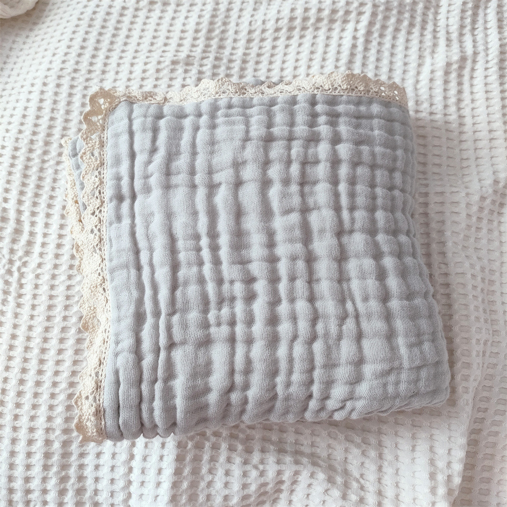 Baby Blanket Newborn 6 Layers  - Muslin Swaddle Wrap recension och pris