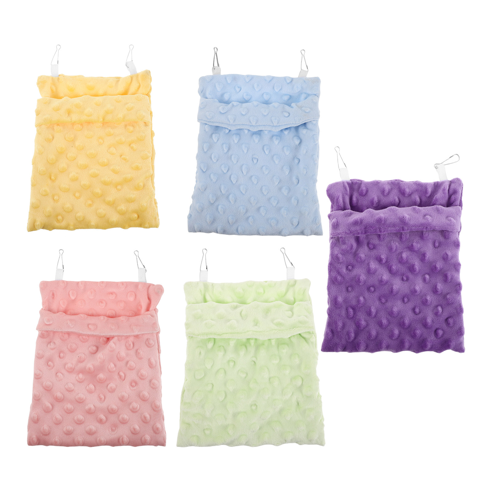 5Pcs Sugar Glider Hanging Pouc - Fleece Sleep Bag recension och pris
