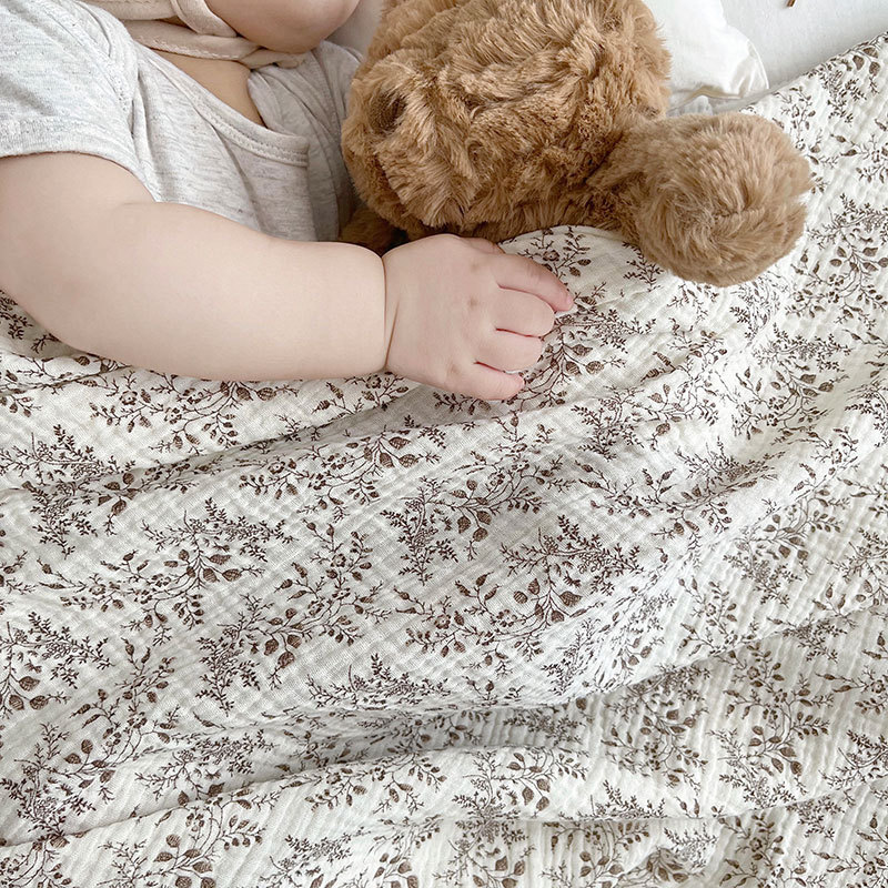 Summer Baby Blanket 2 Layer Th - Muslin Swaddle Wrap recension och pris