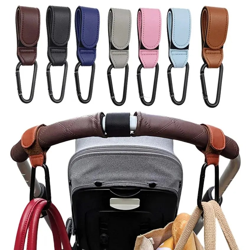 2Pcs Leather Cart Hooks Baby S - Baby Clothing Hamper recension och pris