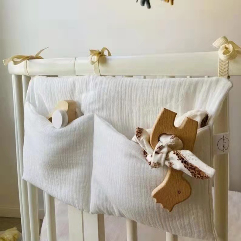 Portable Baby Crib Storage Bag - Baby Clothing Hamper recension och pris