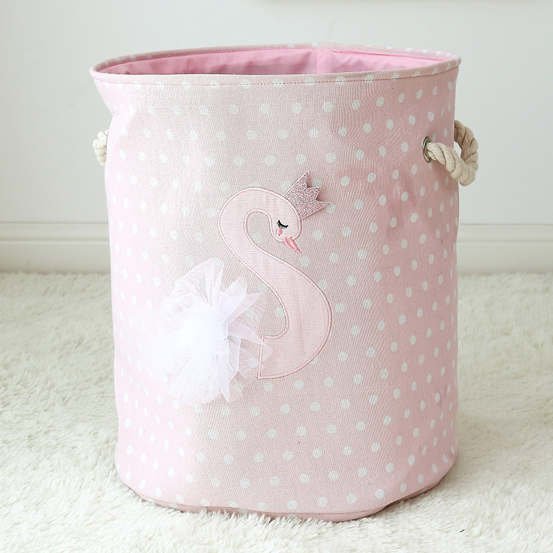Foldable Laundry Basket for Di - Baby Clothing Hamper recension och pris