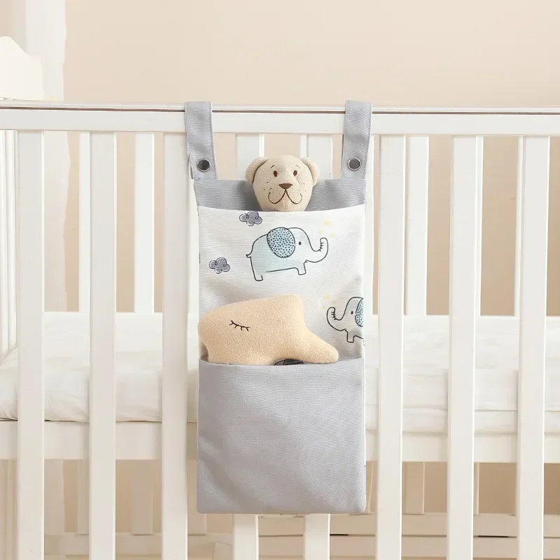 Baby Crib Organizer Bed Hangin - Baby Clothing Hamper recension och pris