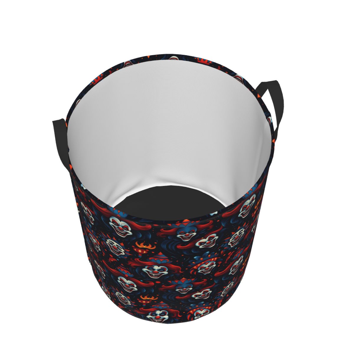 Halloween Red Blue Evil Clown  - Baby Clothing Hamper recension och pris