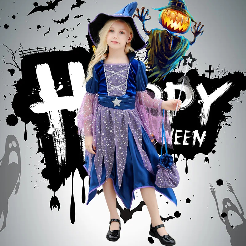 Girls Witch Halloween Full Cos - Baby Clothing Sizes recension och pris