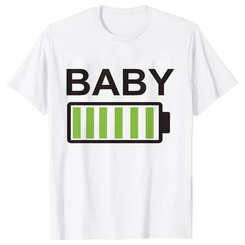 Battery Print T-Shirt Daddy Mo - Baby Clothing Patterns recension och pris