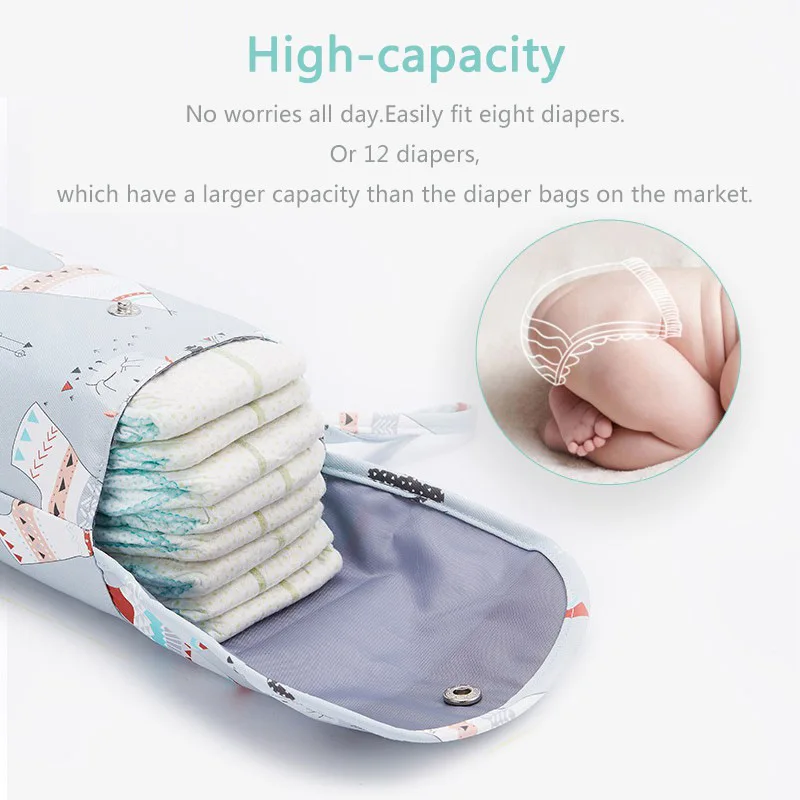 Baby Diaper Bag Organizer Reus - Baby Clothing Hamper recension och pris