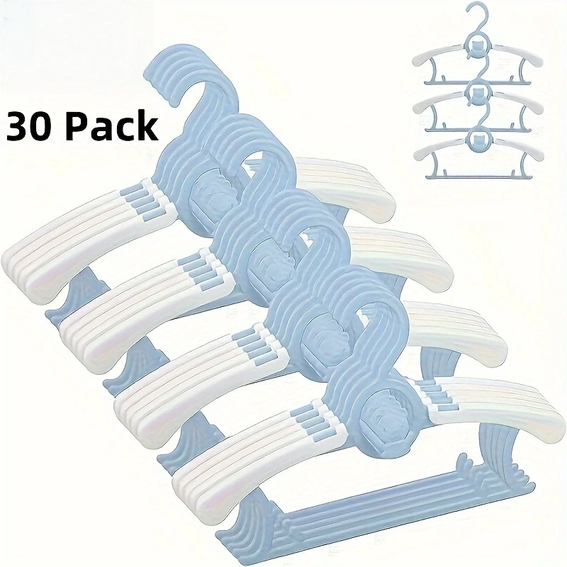 30 Pack PP Plastic Baby Clothe - Baby Clothing Drying Rack recension och pris